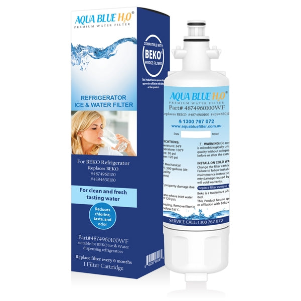 Beko 4874960100 Internal replacement filter by Aqua Blue H2O