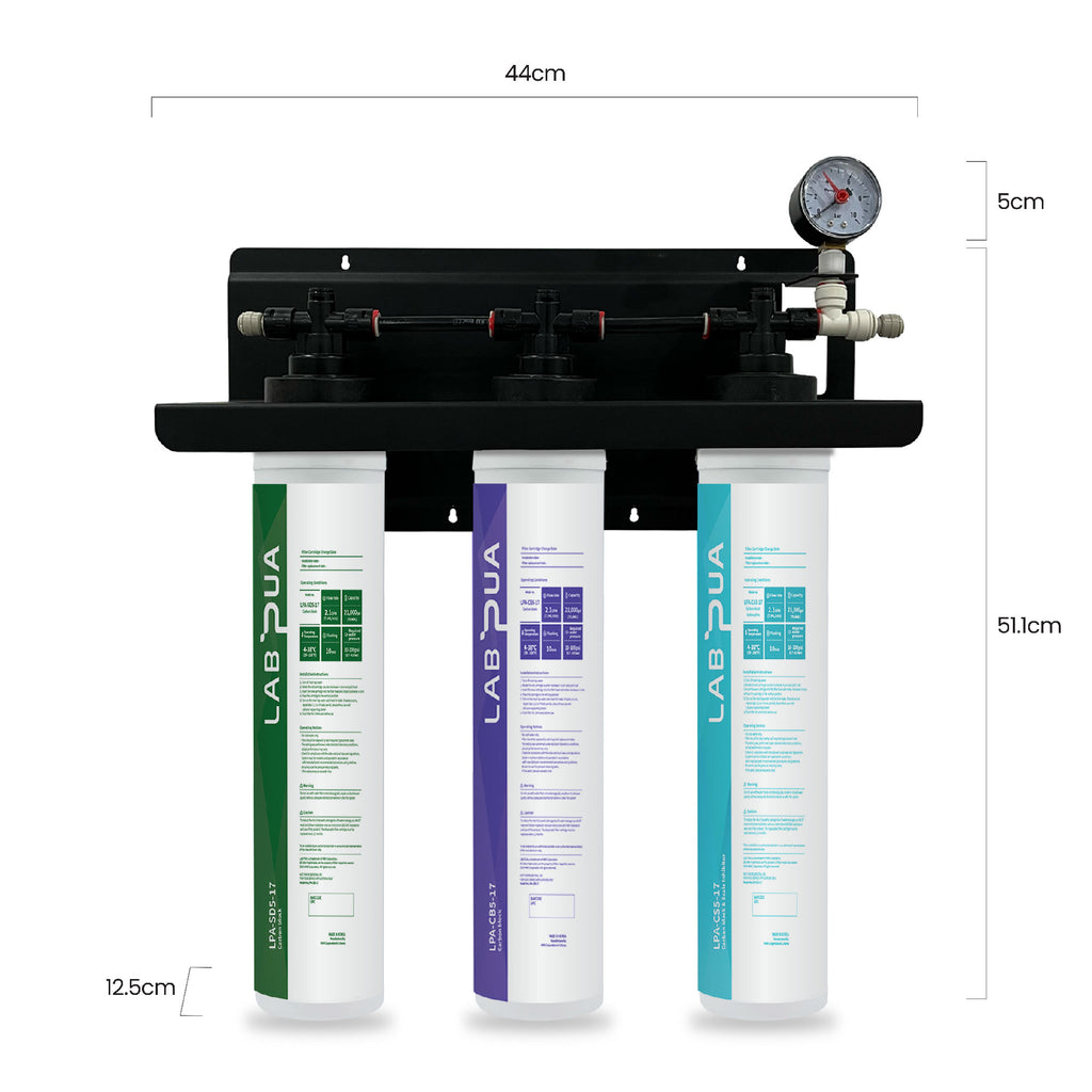 Lab Pua Triple Header Series Sediment With Full Carbon Block With Scale Inhibitor