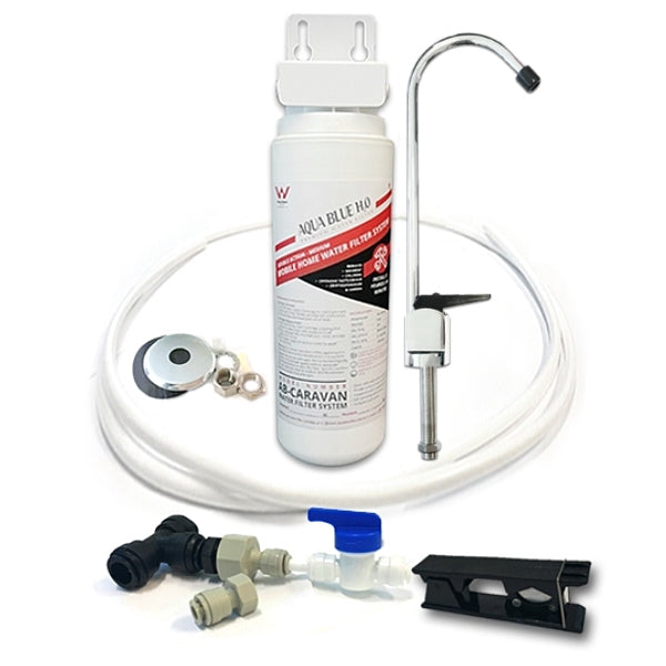 Mobile Water Filter System AB Caravan + Dedicated faucet Set