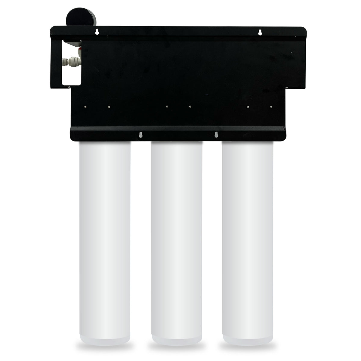Lab Pua Triple Header Series Sediment With Full Carbon Block with Membrane/ Sediment&Gac/ Carbon Block Total 4 Stage