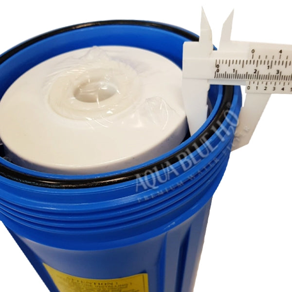 20x4.5" Big Blue Whole House Water System with CTO Filter"