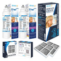 2X LG LT800P - WF ADQ73613401Filter with 2X LG LT120F Replacing Air Filter - Refrigerator Filter Pack