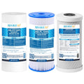 3 Stage Big Blue Whole House System with Replacement Cartridge