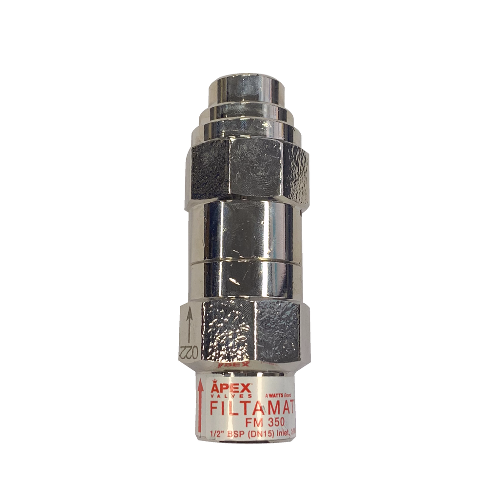 FM350, 350kPa 1/2" inlet - 1/4” outlet Genuine APEX Filtamate Pressure Limiting Valve