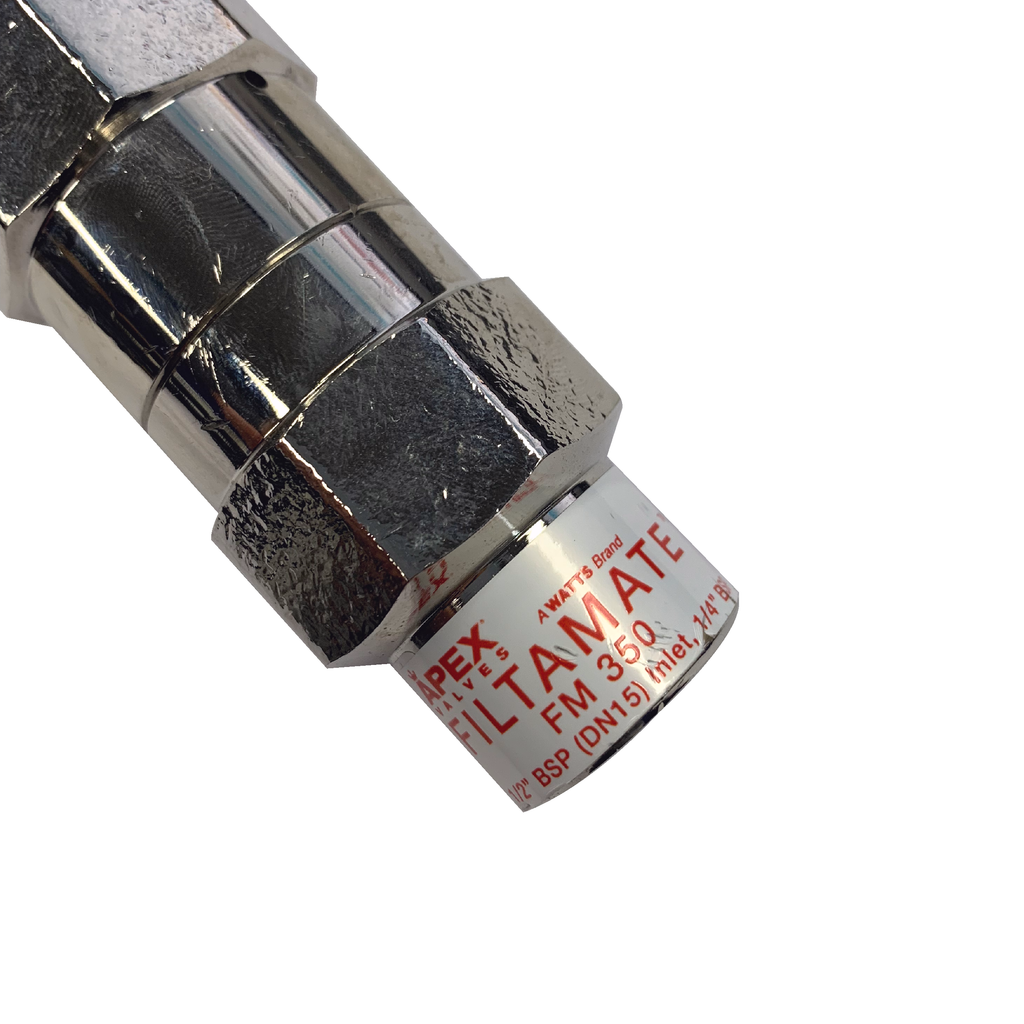 FM350, 350kPa 1/2" inlet - 1/4” outlet Genuine APEX Filtamate Pressure Limiting Valve