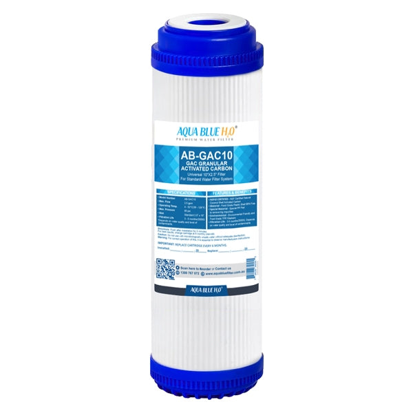 GAC Granular Activated Carbon Water Filter Cartridge 10 x 2.5 Inch
