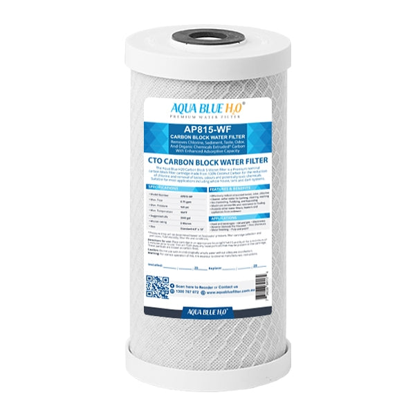 Whole House Water Filter System Carbon 10 Big Blue replacement filter