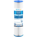 20 x 4.5" Whole House Big Blue Pleated Sediment 5mic Water Filter Replacement filter Raintank and Wholehouse ABPL 2045 5M
