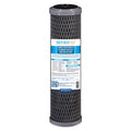Silver Carbon Block Filter Cartridge Standard 2.5” x 10”, 5 Micron