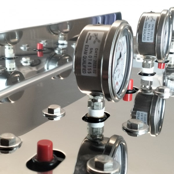 Triple stage filter system with S/S cover