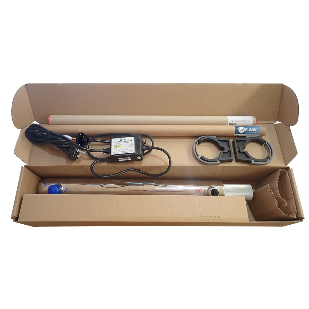 20" Big Blue Triple Whole House Water System with UV Guard UVG SLT30 System