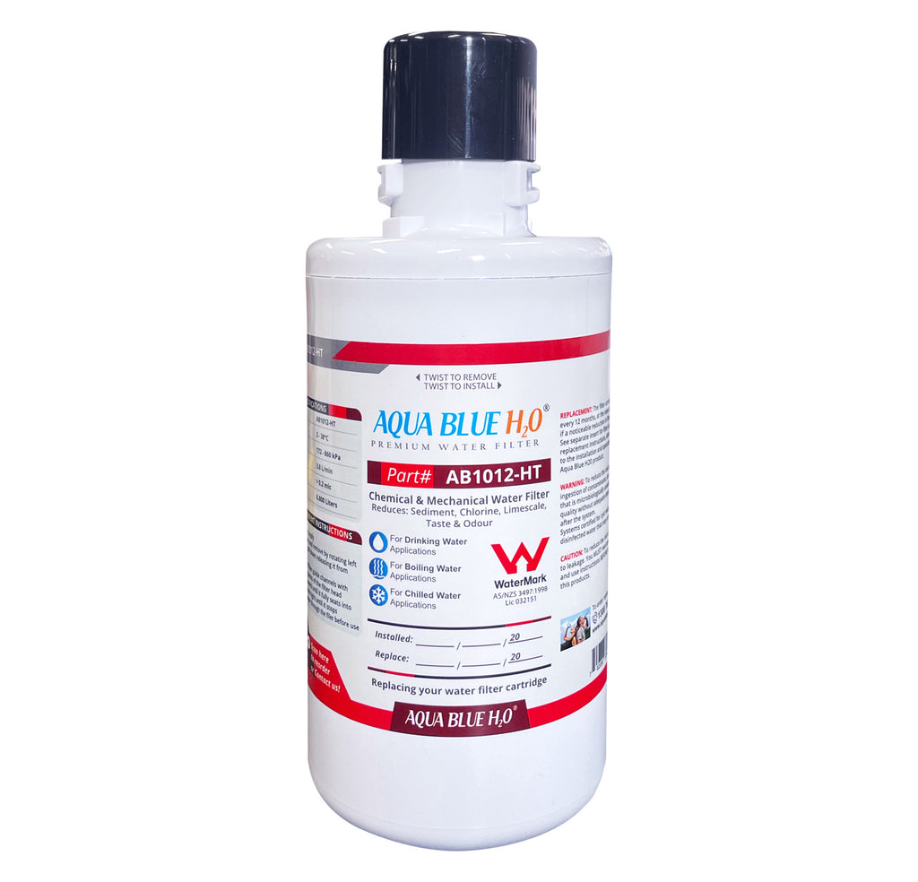 Aqua Blue H2O AB1012-HT Replacement Water Filter Cartridge for ZIP 93701