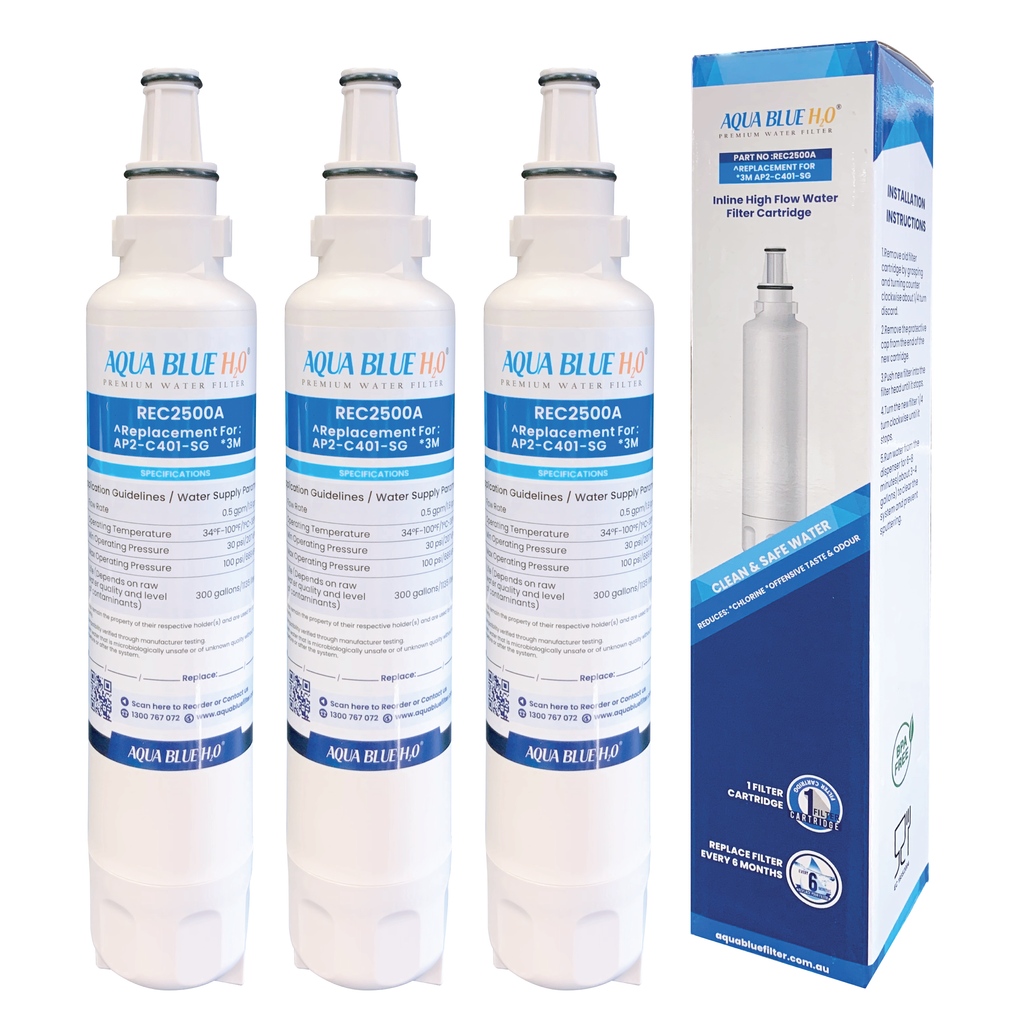 3M Caravan & RV CC111 RV401 RD6005C Replacement Water Filter Cartridge Compatible REC2500A