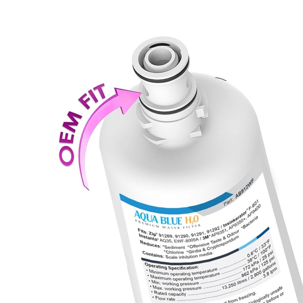 ZIP GlobalPlus Generic Replacement Water Filter 91291 / ZIP912