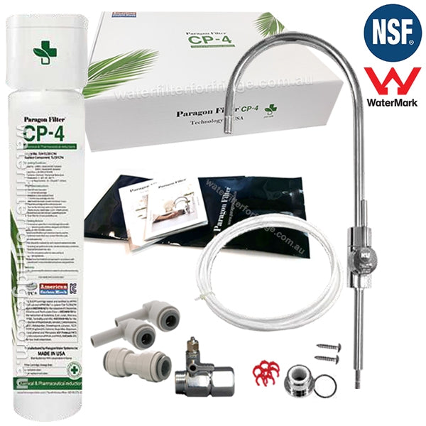 Under-sink water filtration system Paragon Water Filter PFOS+PFOA CP-4 FULL KIT