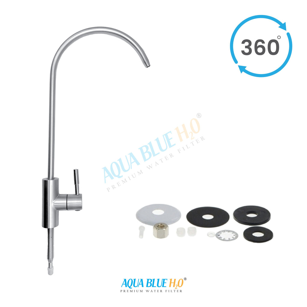 Faucet C Modern Stainless Steel Chrome Finish Kitchen Bar Sink Drinking Water