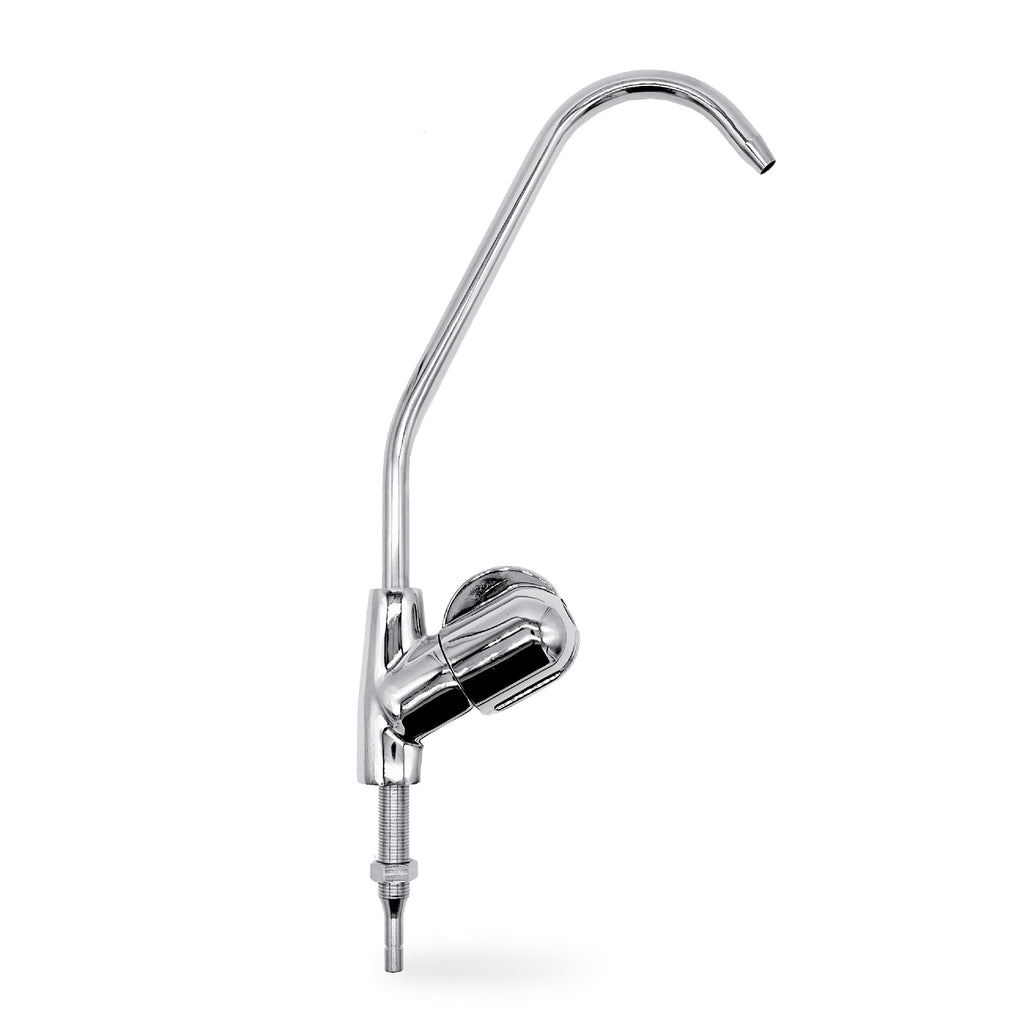 Fin Long Reach Water Filter Ceramic Disc Faucet Tap - 1/4 quick hose connect"
