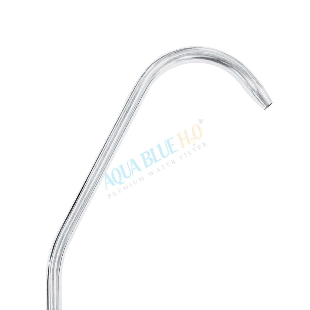Fin Long Reach Water Filter Ceramic Disc Faucet Tap - 1/4 quick hose connect"
