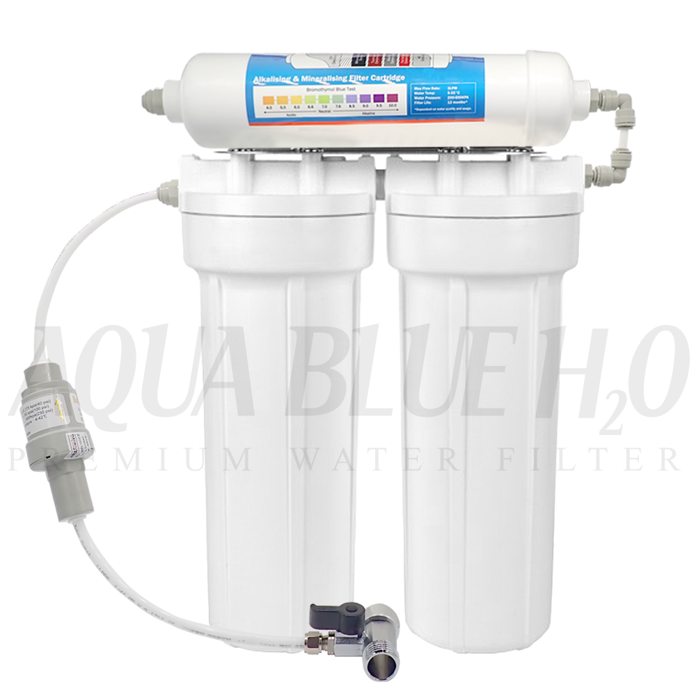 3 Stage Under sink water filter with Alkaline