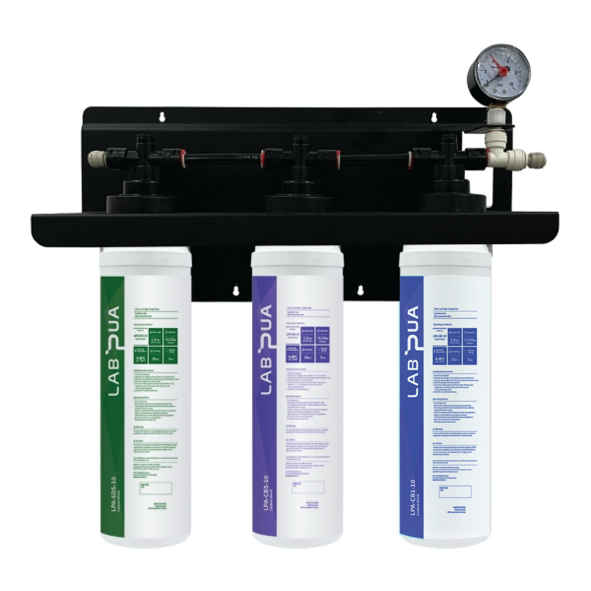 Lab Pua Triple Header Series Sediment With Full Carbon Block