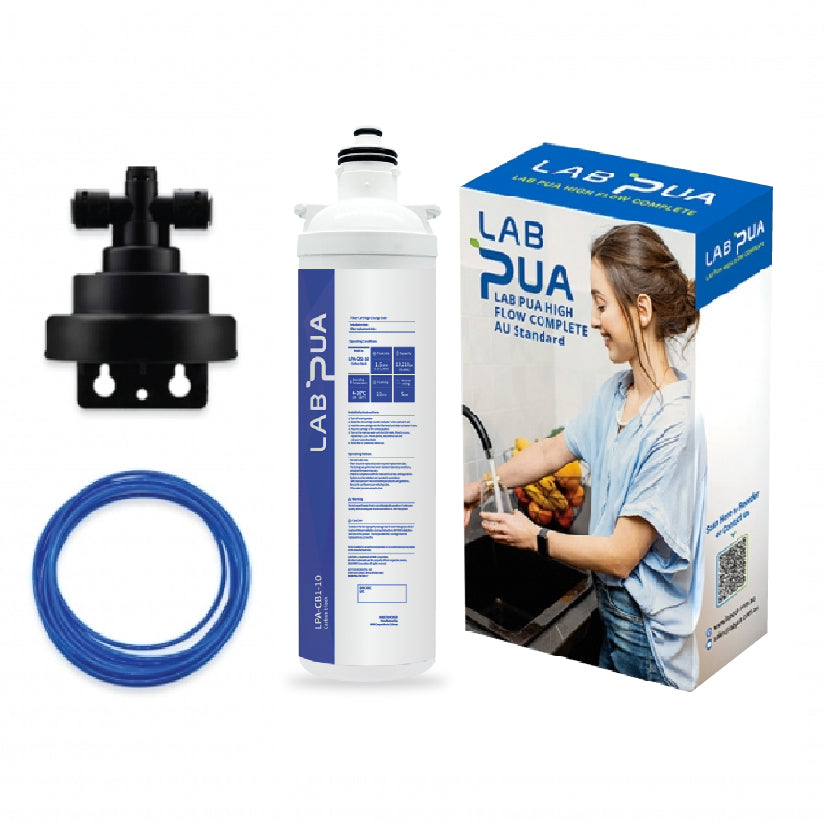 Lab Pua Residential Water Filter header+1/4"Hose Kit 10 Inch Series