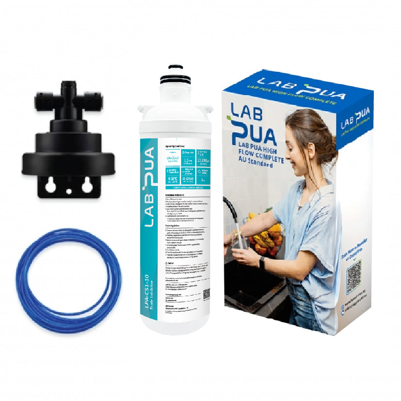 Lab Pua Residential Water Filter header+1/4"Hose Kit 10 Inch Series