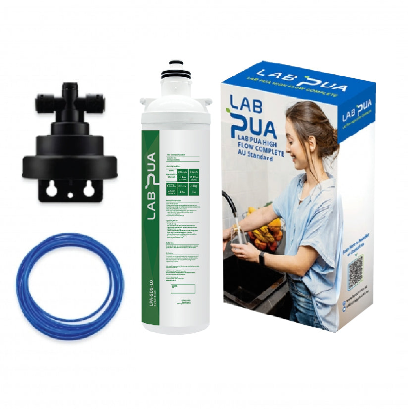 Lab Pua Residential Water Filter header+1/4"Hose Kit 10 Inch Series