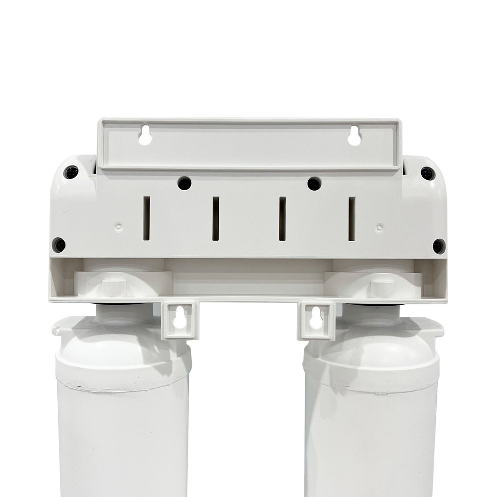 Lab Pua Twin Header Series Sediment with Full Carbon Block with Membrane/ Sediment&Gac/ Carbon Block