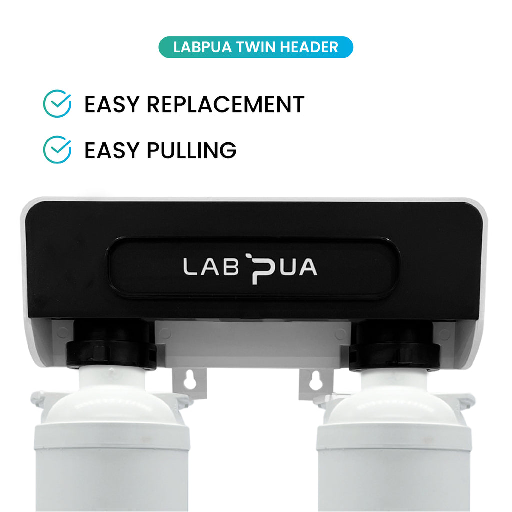 Lab Pua Twin Header Series Sediment With Full Carbon Block