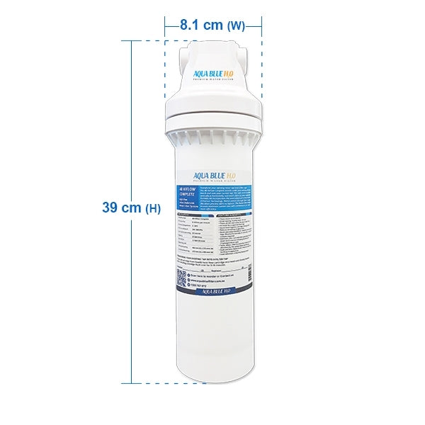 AB HIGHFLOW Complete in-line - 4 Stage Water Filtration System Kit