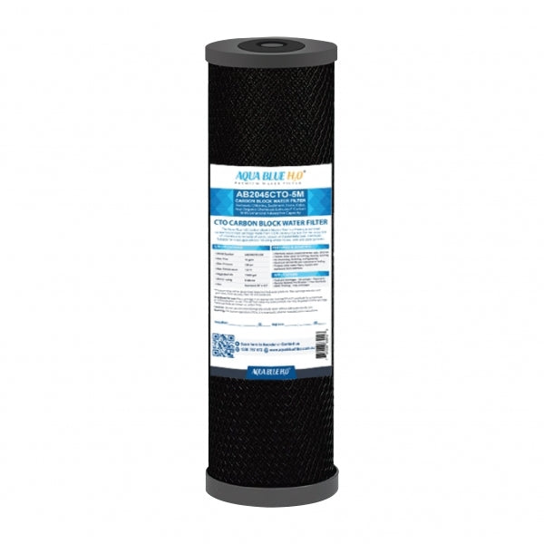 Aqua Blue Water Filter Cartridge 2.5 x 10 inch 5 Micron replacement ABCTO 1025 5M