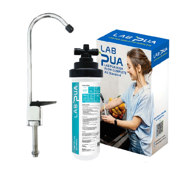 Lab Pua Water Filter Kit With Faucet LPA-CS1-10 1um SCALE INHIBITOR