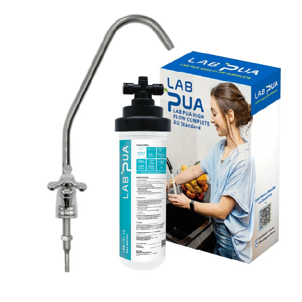 Lab Pua Water Filter Kit With Faucet LPA-CS1-10 1um SCALE INHIBITOR