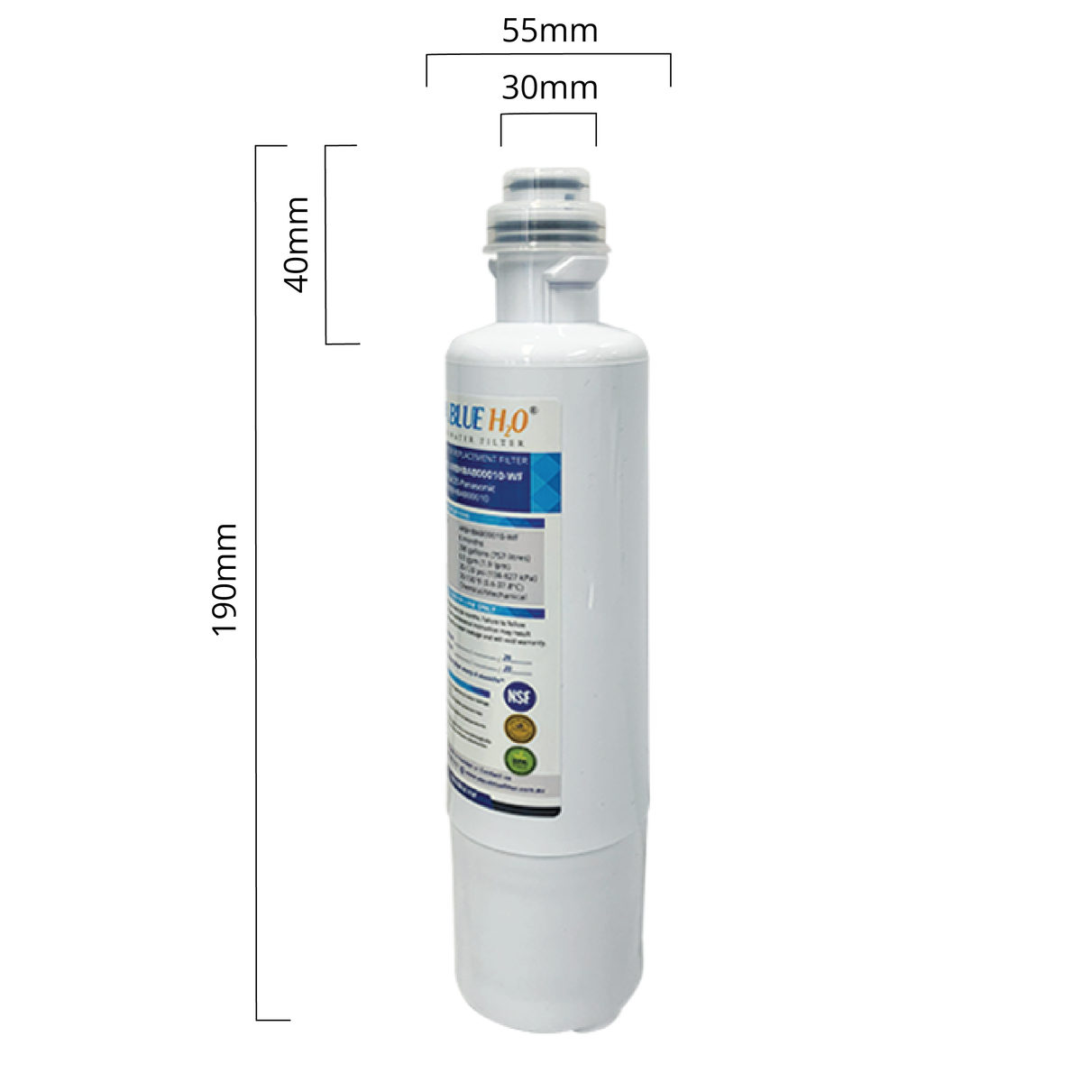 ARBHBAB00010 PANASONIC REPLACEMENT FRIDGE WATER FILTER-NR-XY680L