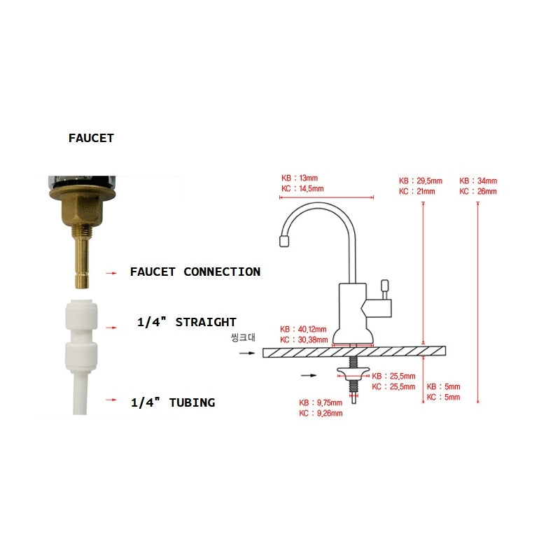 FAUCET L Drinking Faucet 100% lead Free with unique design