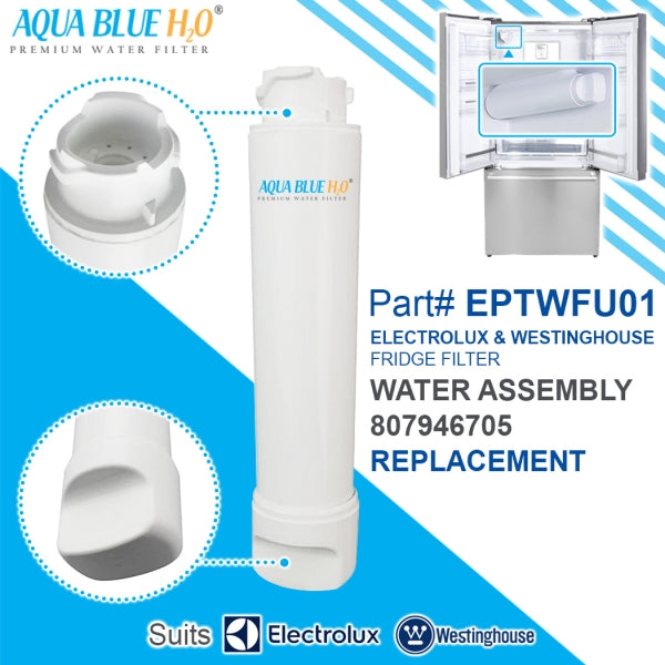ELECTROLUX WESTINGHOUSE Fridge Filter EPTWFU01 by AQUA BLUE H2O