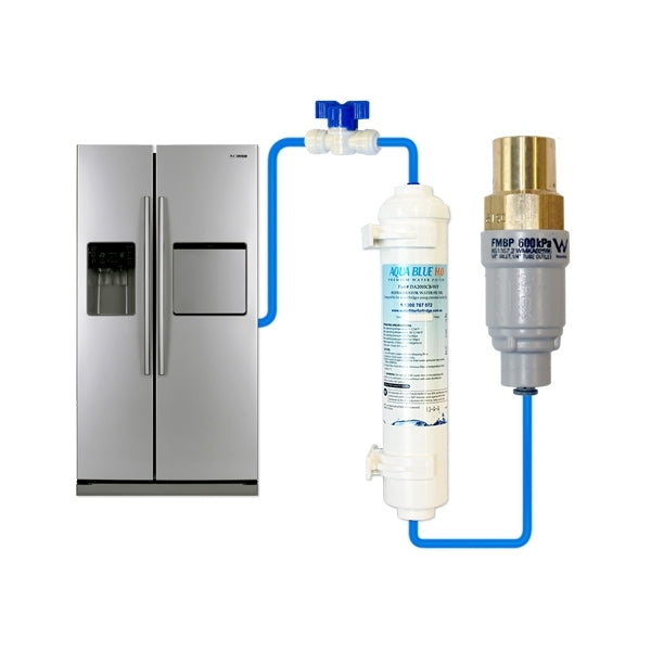 FMBP600, 600kPa 1/2" Inlet - 1/4" Outlet Genuine APEX Filtamate Brass Plastic Pressure Limiting Valve