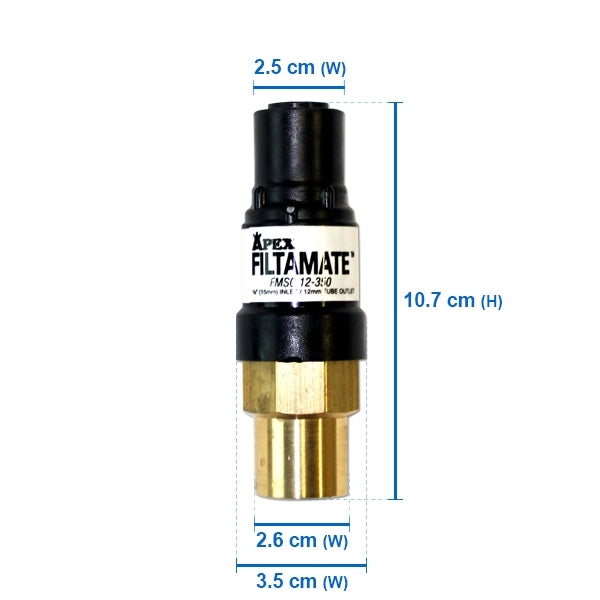 FMSC12-350 LEAD FREE, 350kPa 1/2" Genuine APEX Filtamate Pressure Limiting Valve
