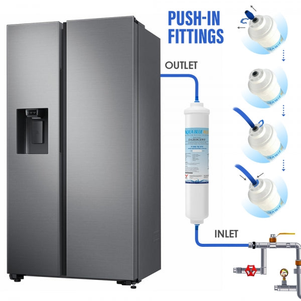 General Electric GE Fridge External Inline Water Filter DA2010CB