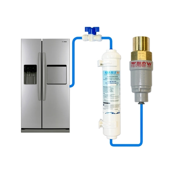 FMBP350, 350kpa 1/2" inlet - 1/4" outlet Genuine APEX Filtamate Brass Plastic Pressure Limiting Valve