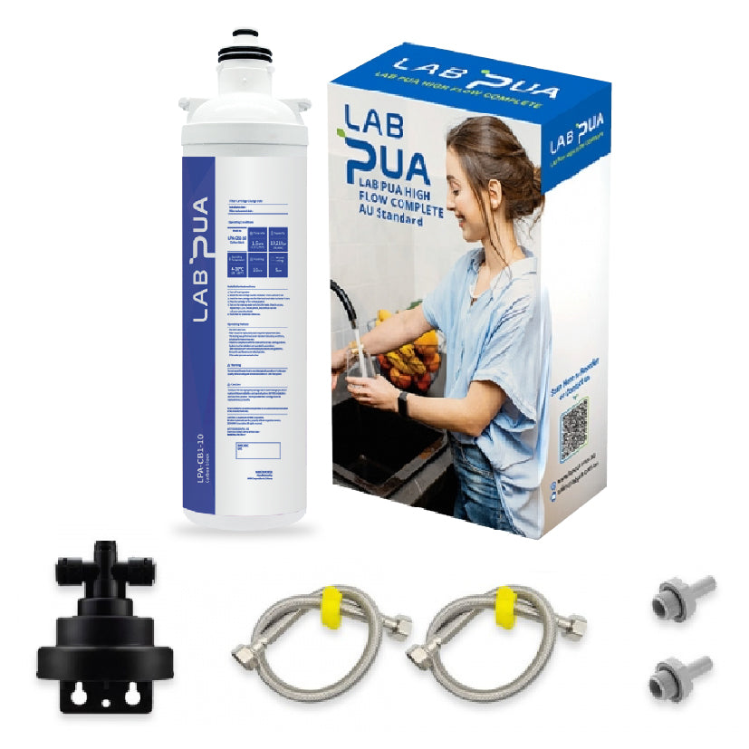 Lab Pua Residential High Flow Water Filter Kit 10 Inch Series