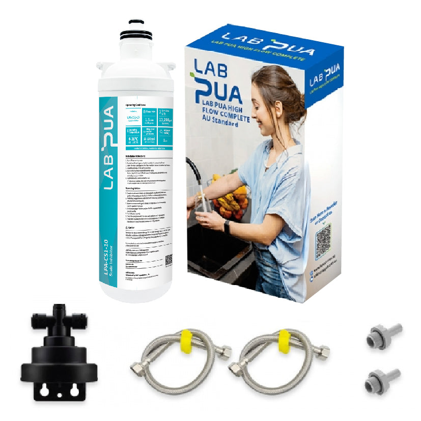 Lab Pua Residential High Flow Water Filter Kit 10 Inch Series