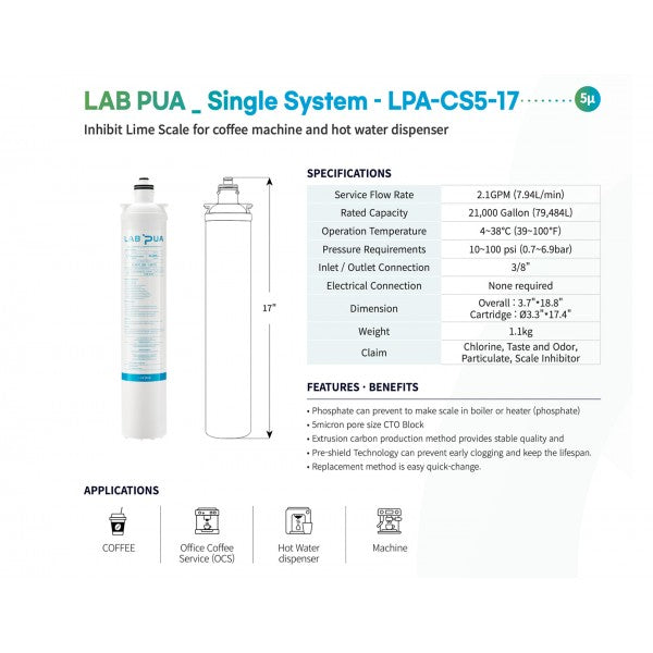 LPA-CS5-10 HIGH FLOW KIT