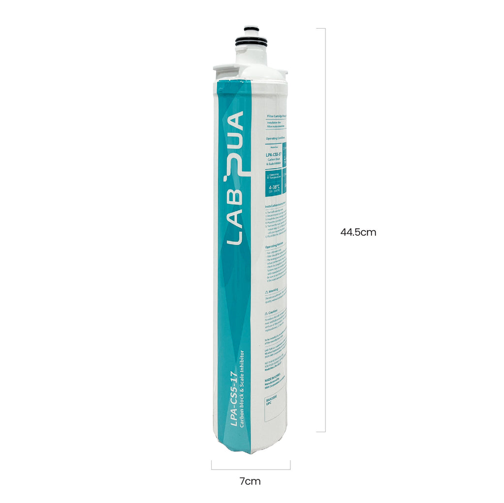 LPA CS5 17 (5um carbon block & Scale inhibitor, 17″L)