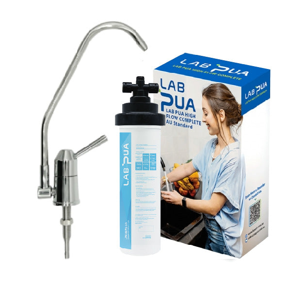 Lab Pua Residential Water Filter Kit With Faucet LPA-MP1-10 10"