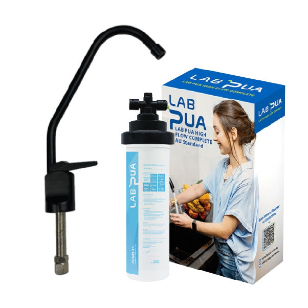 Lab Pua Residential Water Filter Kit With Faucet LPA-MP1-10 10"