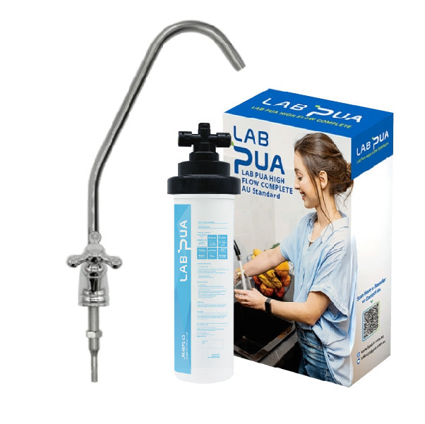 Lab Pua Residential Water Filter Kit With Faucet LPA-MP1-10 10"