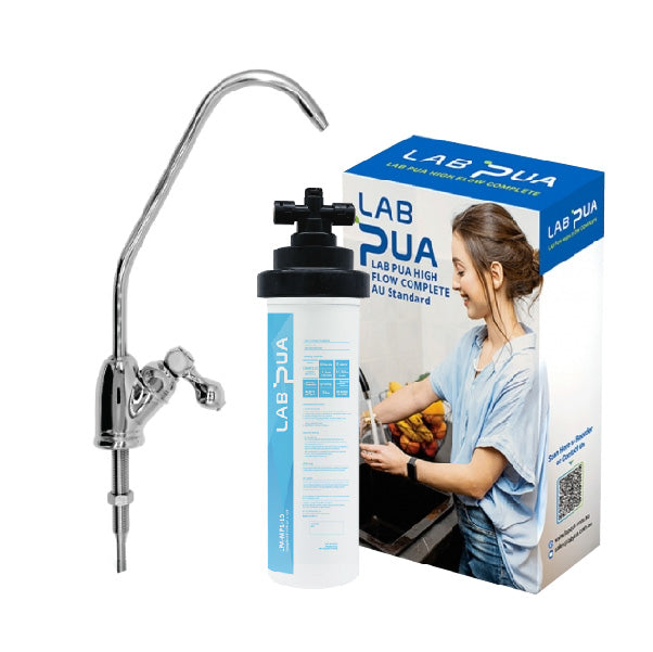Lab Pua Residential Water Filter Kit With Faucet LPA-MP1-10 10"