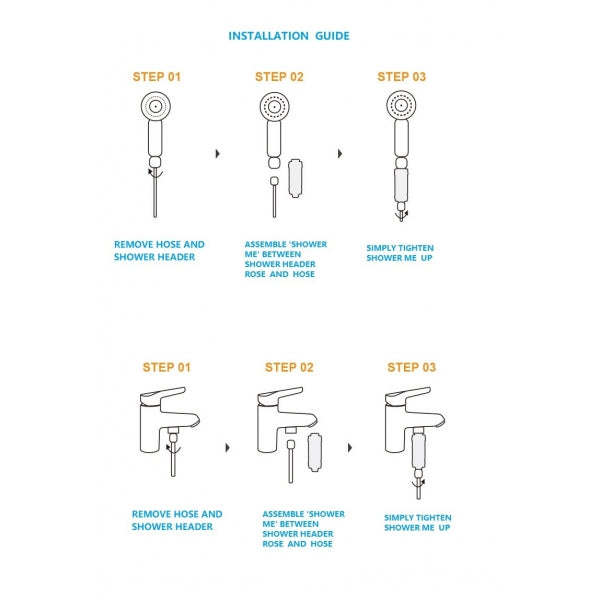 BODY LUV SHOWER FILTER - FITS TO AUSTRALIA STANDARD - Made In Korea