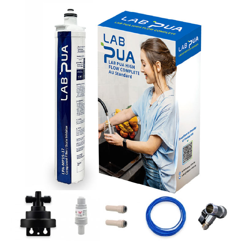 Lab Pua Residential Under Sink Switch Filter Kit 17 Inch Series